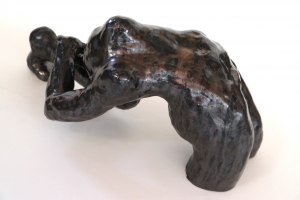 Persephone, ceramic with glaze, 18 X 36 X 18 cm, 2014