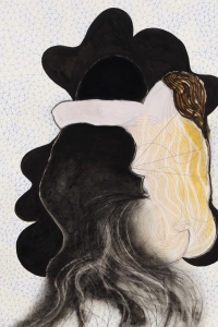 'Persephone' series, mixed media on paper, 100 X 70 cm, 2014