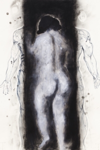 'Persephone' series, mixed media on paper, 100 X 70 cm, 2014