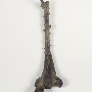 The Unbearable Lightness of Being, bronze (unique cast), 38.5 X 11 X 10 cm, 2010