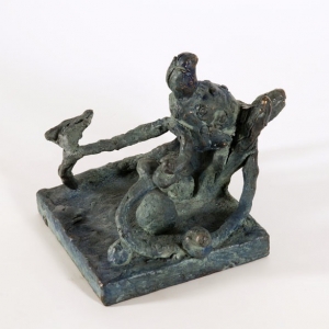 Mutation, bronze (unique cast), 13,5 X 16,5 X 14 cm, 2001