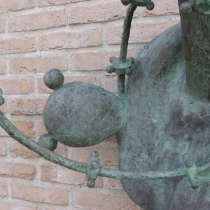 detail 'Madonna', bronze (unique cast for commission), 131 X 86 X 76 cm, 2001-2002