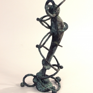 Dream Stalker, bronze (edition of 3), 50 X 17.5 X 22 cm, 2002