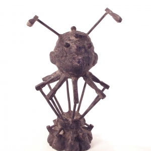 Gargoyle Riff, bronze (edition of 4), 34.25 X 20 X 18 cm, 2003