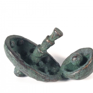Sundial, bronze (edition of 6), 12.5 X 20 X 10 cm, 2004