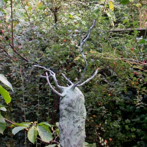 The King of Shadow (detail), bronze (edition of 4), 180 X 45 X 45 cm, 2006
