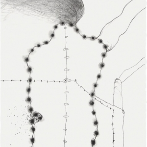 Afscheid, lithograph, 50 X 39 cm, 2011