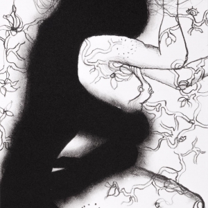 'Persephone' series, lithograph, 21 X 15 cm, 2012
