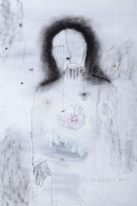 Et in Arcadia Ego, mixed media on paper, 100 X 70 cm, 2011