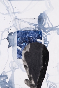 Surrogate, mixed media on paper, 33 X 25 cm, 2010