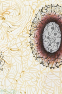 untitled, mixed media on paper, 50 X 66 cm, 2010